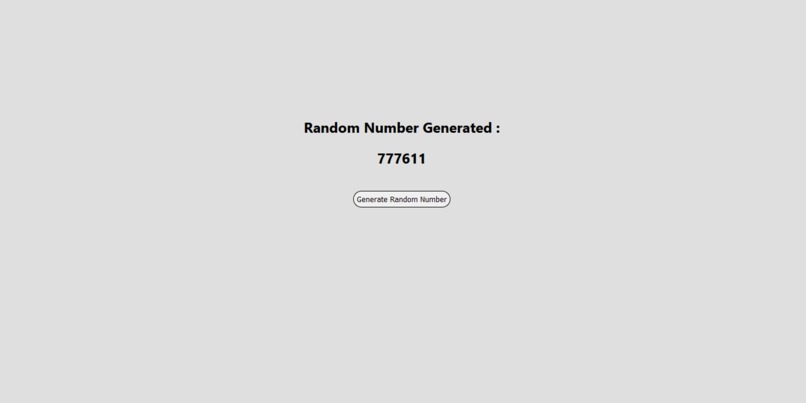 Random Number Generator – screenshot 1