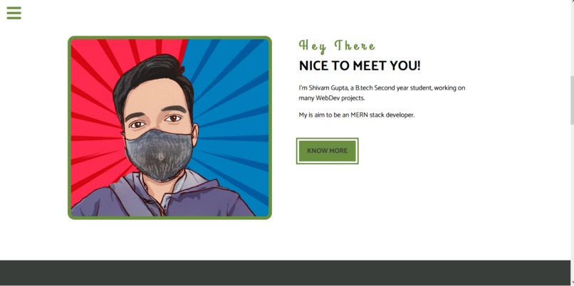 Personal Portfolio Website – screenshot 4