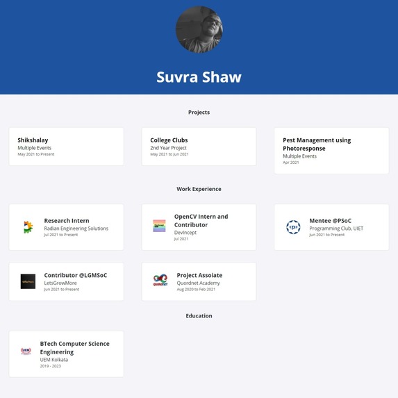Develop or Redesign your Portfolio Website – screenshot 1