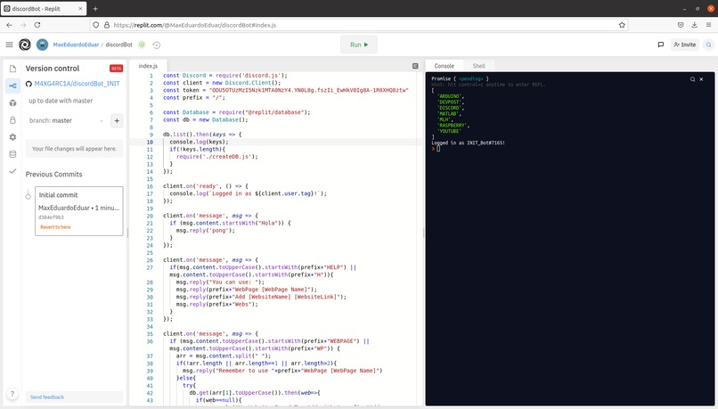 Discord Website Search Bot – screenshot 1