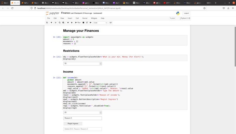 Finance Management – screenshot 1