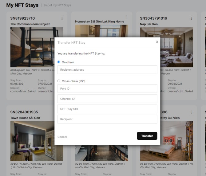 NFT Stays – screenshot 6