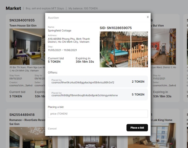 NFT Stays – screenshot 3