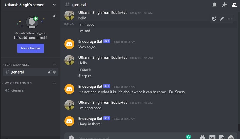 Discord Bot – screenshot 2