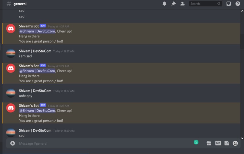 Discord Bot – screenshot 4
