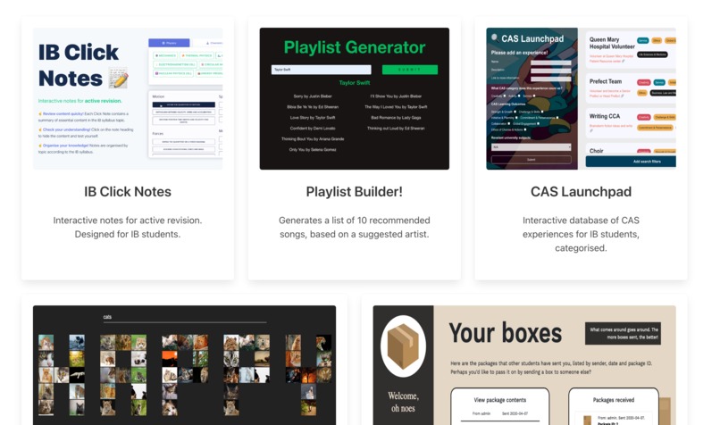 Michelle's Portfolio – screenshot 2