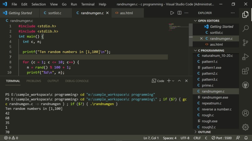 Random Number Generator  – screenshot 1
