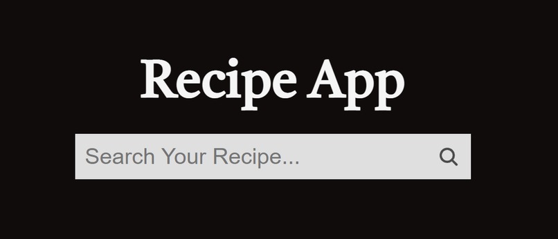  Recipe App – screenshot 1