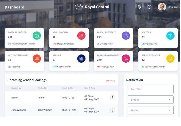 Kelive - A Cloud Based Block Management Software – screenshot 1