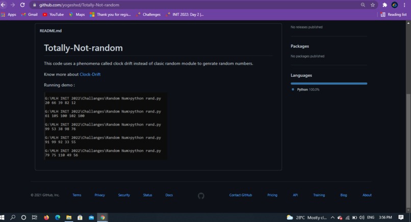Generate random numbber – screenshot 1