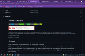 Create a Scheduler