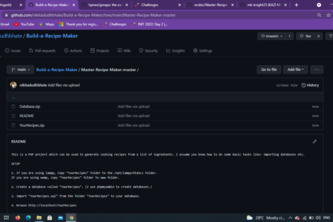 Build a Recipe Maker