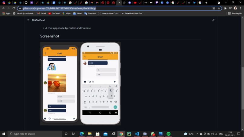 Chat App – screenshot 1