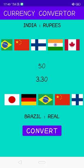 Currency convertor – screenshot 5