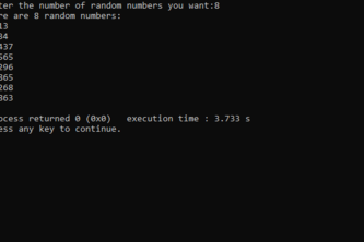 Random Number Genrator