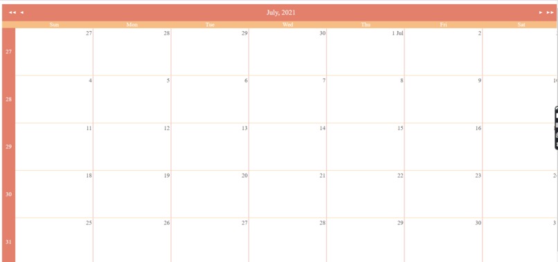 Scheduler – screenshot 1
