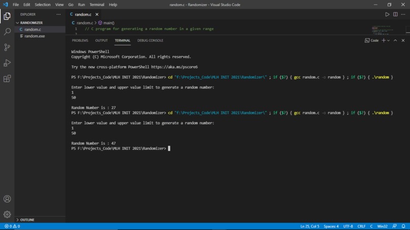 Randomizer-In-C – screenshot 2