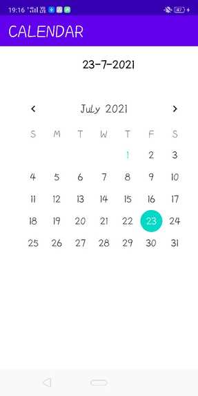 Calendar – screenshot 2