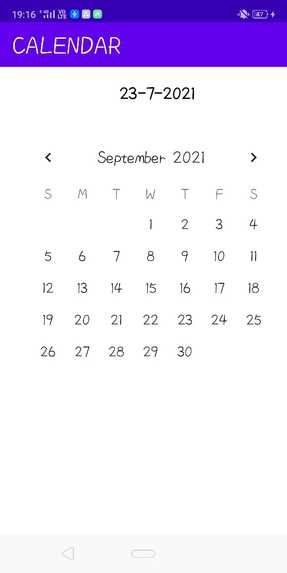 Calendar – screenshot 4