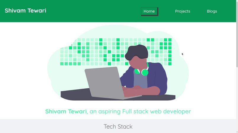 portfolio-website – screenshot 1