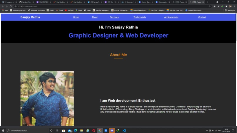 portfolio – screenshot 3