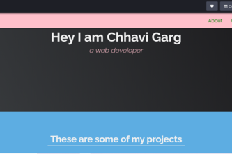 My portfolio website | Devpost
