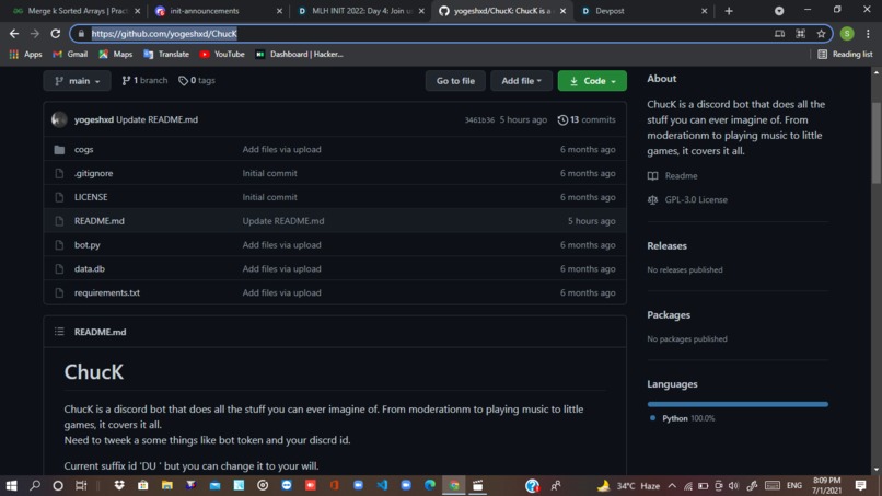 Discord Bot – screenshot 1