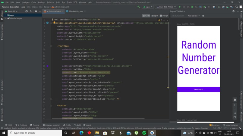 Random Number Generator – screenshot 1