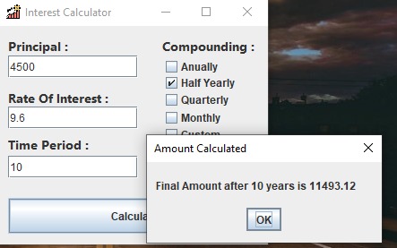 Interest Calculator – screenshot 1