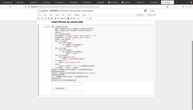 Emotions Checker – screenshot 1