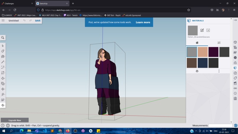 3D model with a Team mate – screenshot 1