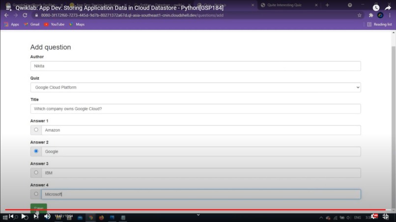 Build with a Cloud Technology – screenshot 1