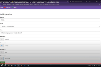 Build with a Cloud Technology