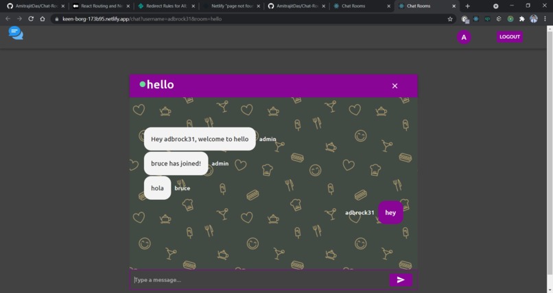 Chat Rooms – screenshot 5