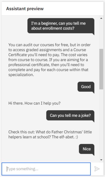 Koursera - The Chatbot – screenshot 2