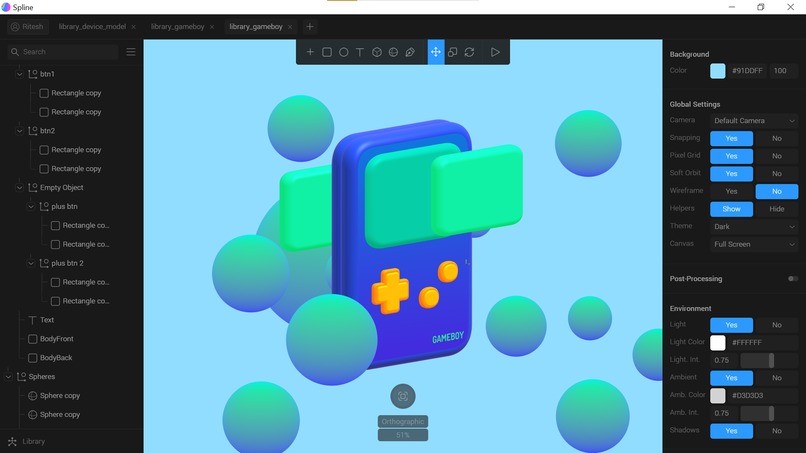 3D model – screenshot 1