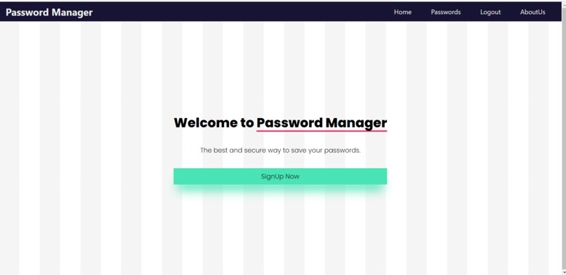 Password Manager – screenshot 1