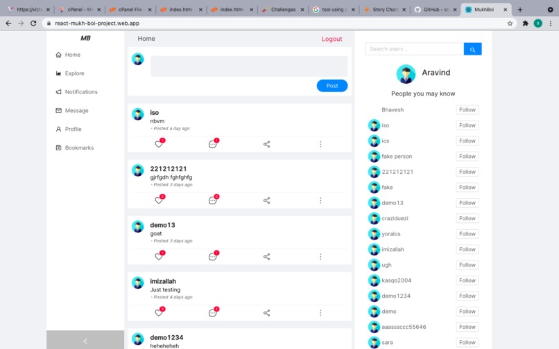 FB Recreated – screenshot 1