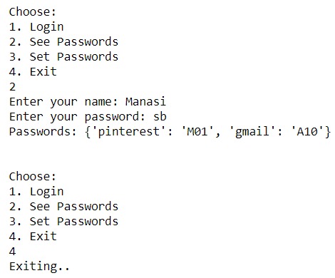 Password Manager – screenshot 3