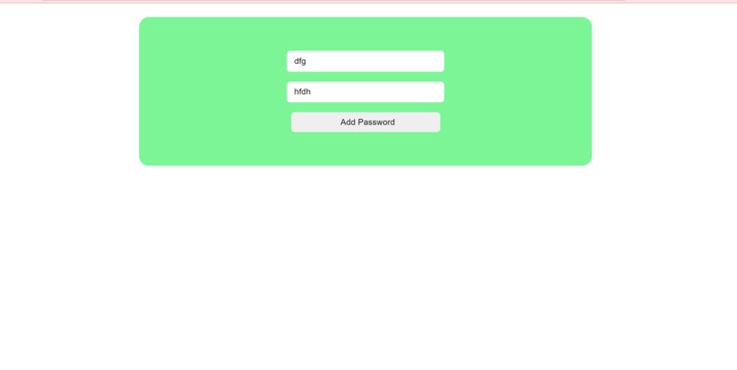 Password Manager – screenshot 1