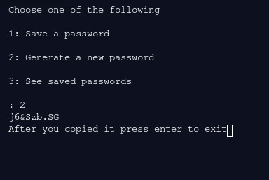 Password Manager With Encryption – screenshot 1