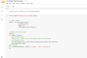 Twitter API Project