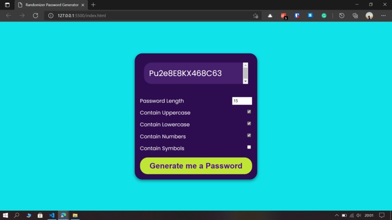 Password Generator – screenshot 1