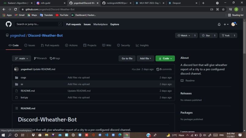 Environmental hack – screenshot 1