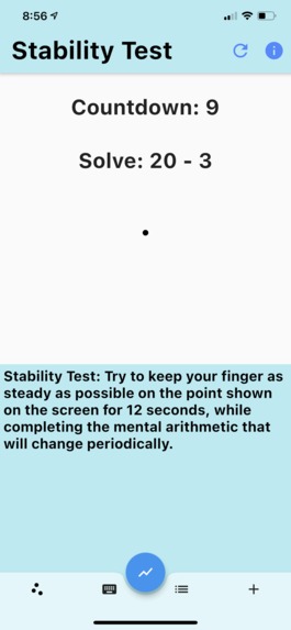 MobiTest - Parkinson's Monitor – screenshot 4