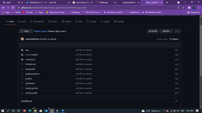 Create a Health Hack – screenshot 1