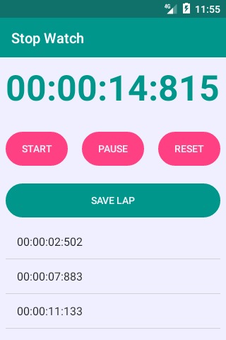 Stop Watch  – screenshot 1