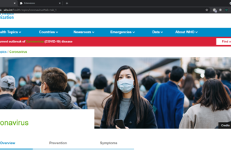 Coronavirus Chrome Extension