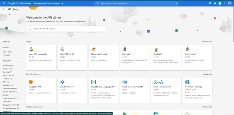 TryingGoogleCloudPlatform – screenshot 1