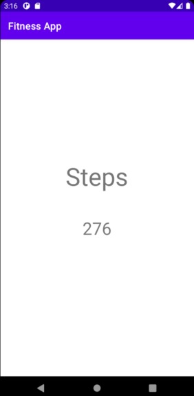 Mobile App – screenshot 1